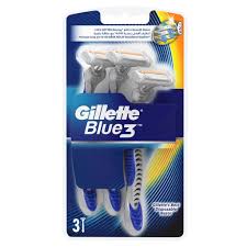 GILLETTE BLUE3 3RAZORS 32598