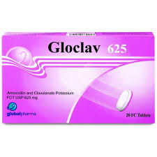 GLOCLAV 625 MG 20 TAB