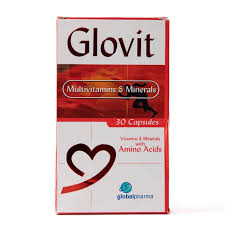 GLOVIT MULTIVITAMINS & MINERALS 30 CAP