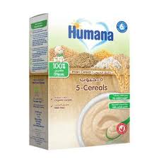 HUMANA BABY CEREAL ORGANIC 5-CERALS 200GM