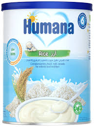 HUMANA MILK CEREAL RICE 400GM