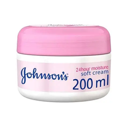 JOHNSON 24 HR MOIST BODY CREAM SOFT 200 ML