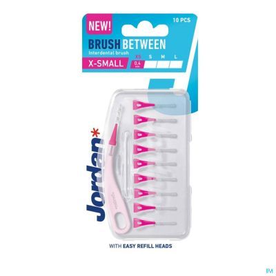 JORDAN INTERDENTAL BRUSH BETWEEN XS