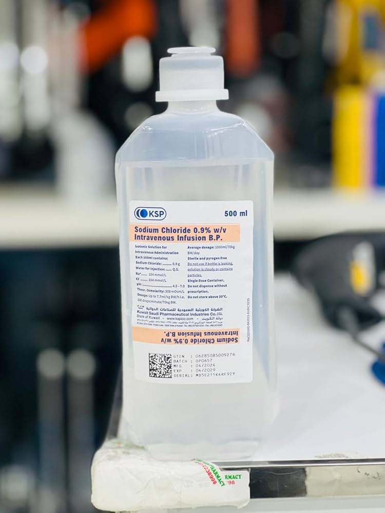 KUWAIT SODIUM CHLORIDE 0.9% I.V INFUSION 500 ML