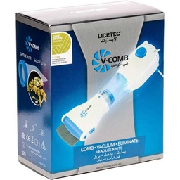 LICETEC ELECTRONIC V-COMB HEAD LICE  And NITS