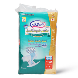 حفاضات ليفرى للكبار  مقاس متوسط 2*24+6 عبوة واحدة