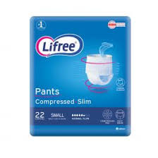 LIFREE HIGH ABSORBENCY CULLOTTE SMALL 2X22 1 Pack
