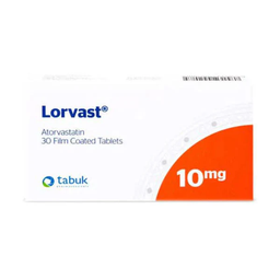 LORVAST 10 MG 30 TAB
