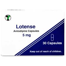 LOTENSE 5 MG 30 CAP
