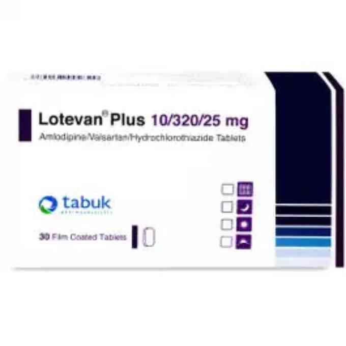 LOTEVAN PLUS 10/320/25 MG 30 TAB