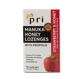 MANUKA HONEY LOZENGES WITH STRAWBERRY