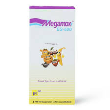 MEGAMOX ES-600 MG 100 ML SUSP