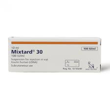 MIXTARD 30 HM 100 IU VIAL