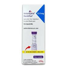 MOUNJARO KWIKPEN 12.5MG / 0.6ML 2.4ML 1 Pre-filled Pen 4 Doses