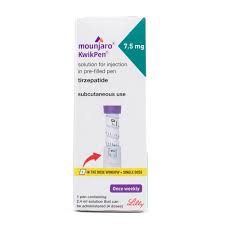 MOUNJARO KWIKPEN 7.5 MG / 0.6 ML 2.4 ML 1 Pre-filled Pen 4 Doses