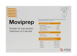 MOVIPREP POWDER FOR ORAL SOLUTION 4 SACHETS