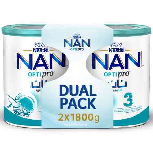 NAN OPTIPRO 3 TWIN PACK 2 X 1800G
