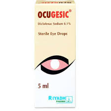 OCUGESIC 0.1% EYE DROP 5 ML