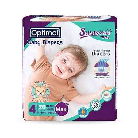 OPTIMAL DIAPER 4+ MAXI 9-20 KG 40 PCS OPB 1728 1 Pack