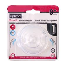 OPTIMAL MAMILLA SILICONE NIPPLE 0-6M OPB 1060
