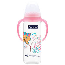 OPTIMAL SLIM WAIST FEED BOTTLE H OPB 1027 PINK 240 ML