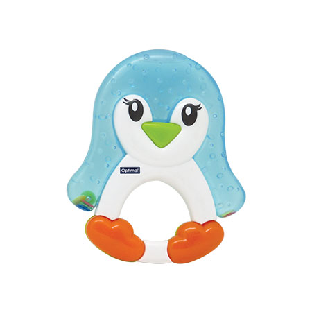 OPTIMAL WATER FILLED PENGUIN TEETHER 4-24M OPB 1100