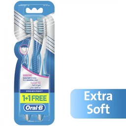 ORAL B SENSITIVE GUM 35 EXTRA SOFT 1+1 FREE 2204