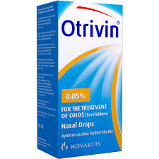 OTRIVIN NASAL DROPS 0.05 % CHILDREN 10 ML