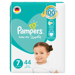 PAMPERS NO 7 JUMBO PACK 2 X 44(42) 1 Pack