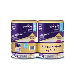 PEDIASURE 1 + VANILLA TWIN PACK 900GM