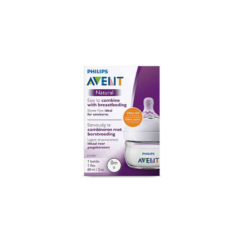 PHILI AVENT NATURAL BOTTLE 60 ML 039/17