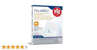 PIC AQUABLOC WATER PROF 10 X 10 CM 5 PCS