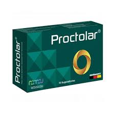 PROCTOLAR SUPPOSITORIES 10S