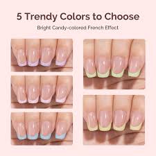 RANI JOLIE FRENCH MANICURE NAIL TIPS 632