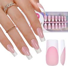 RANI JOLIE FRENCH MANICURE NAIL TIPS 646