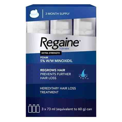 REGAINE 5 % FOAM FOR MEN 60 G 73 ML