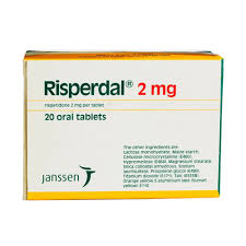 RISPERDAL 2MG 20 TAB