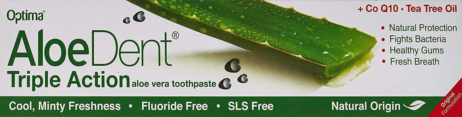 Aloedent Tooth Paste Triple Action Aloe Vera 100 ML