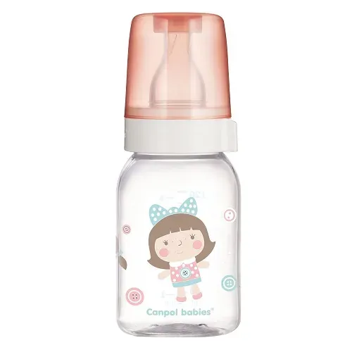 CANPOL BOTTLE GLASS 120 ML 042/202