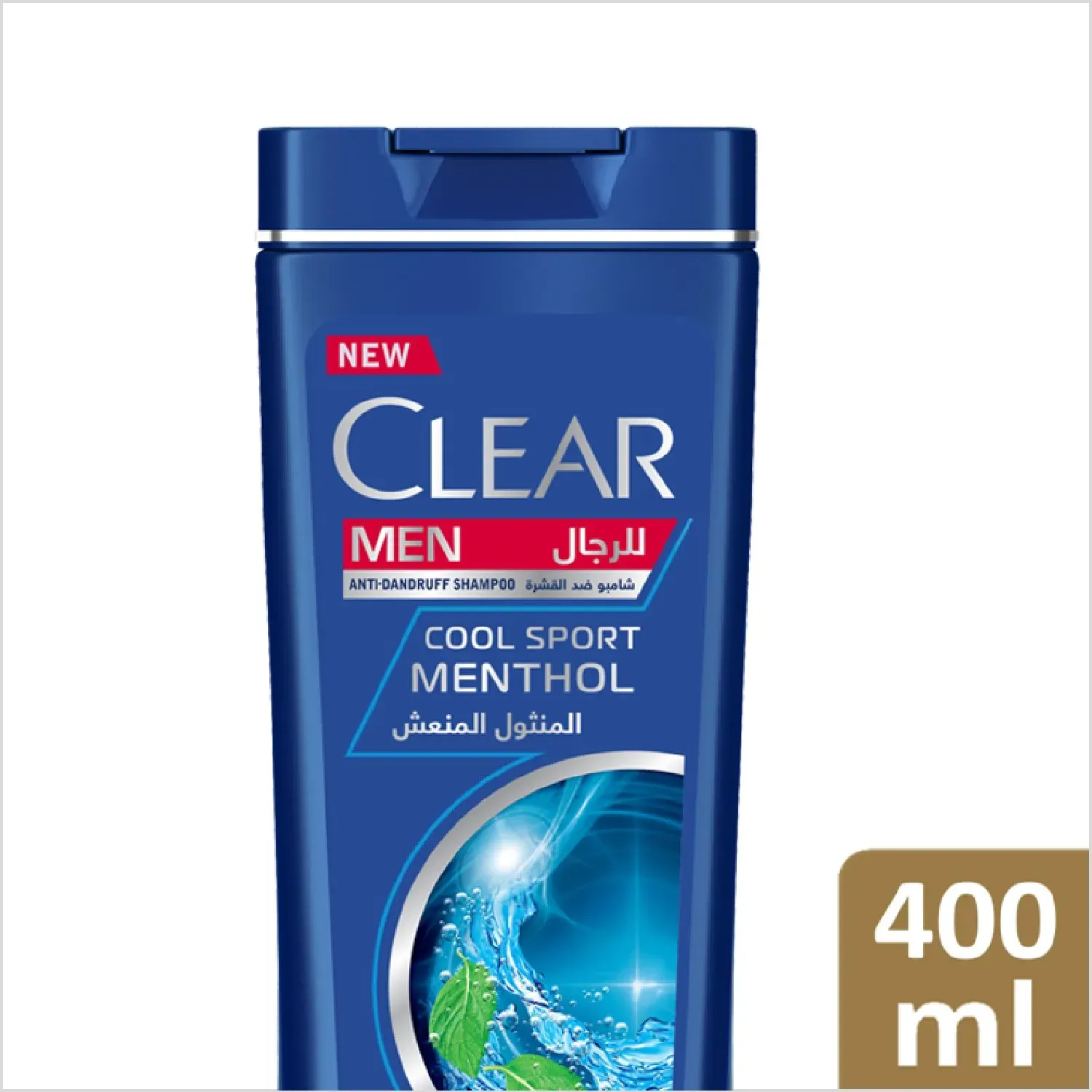 CLEAR SHAMPOO COOL SPORT MENTHOL 400 ML