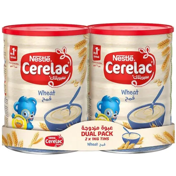 CERELAC WHEAT  And  FRUIT TWIN PACK 2 X1000 GM