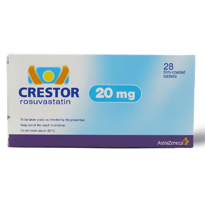 CRESTOR 20 MG FC 28 TAB
