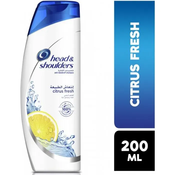 HEAD & SHOULDERS SHAMPOO NATURAL FRESH 200ML
