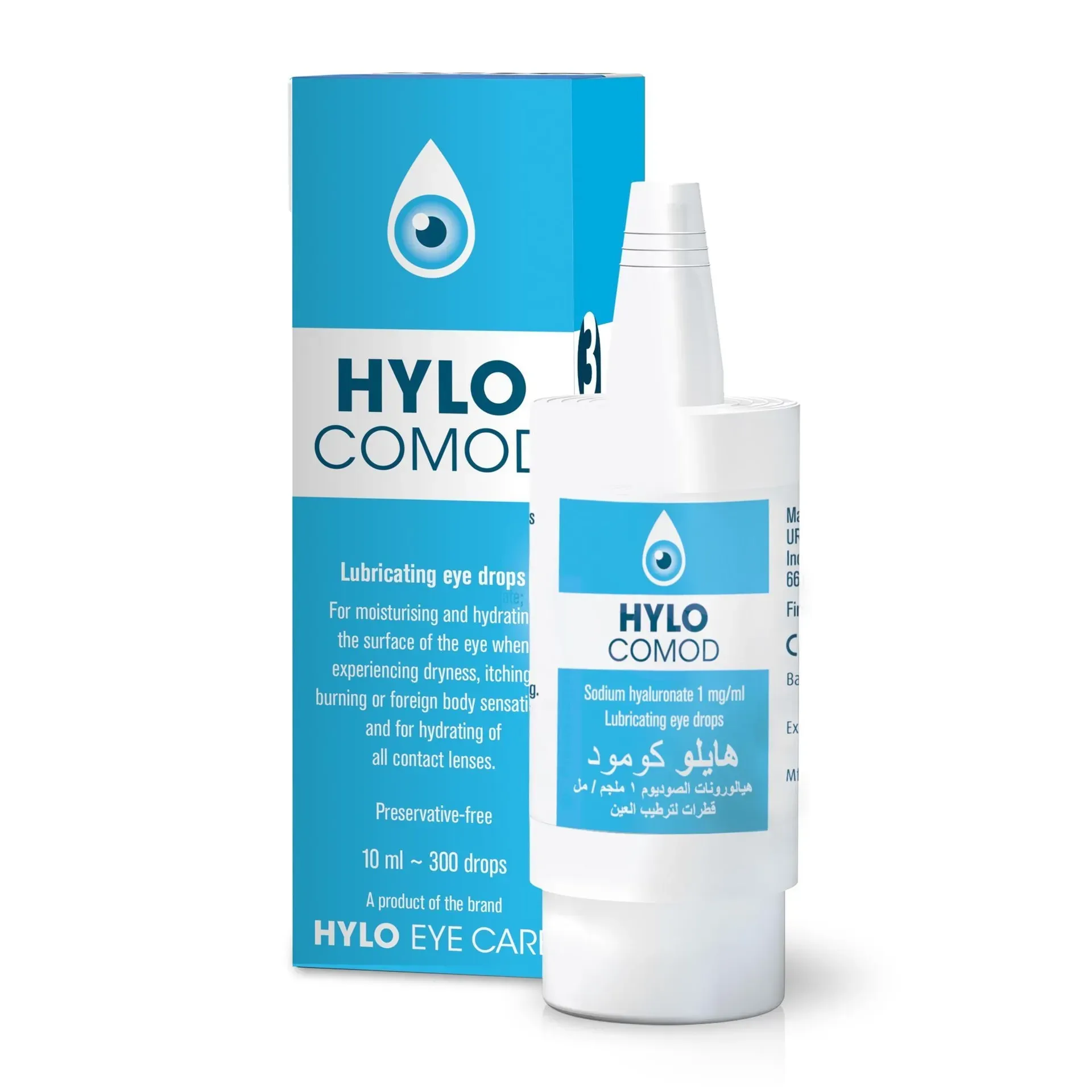 HYLO-COMOD 0.1% EYE DROP