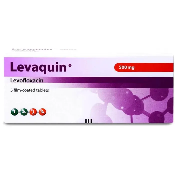 LEVAQUIN 500 MG 5 TAB