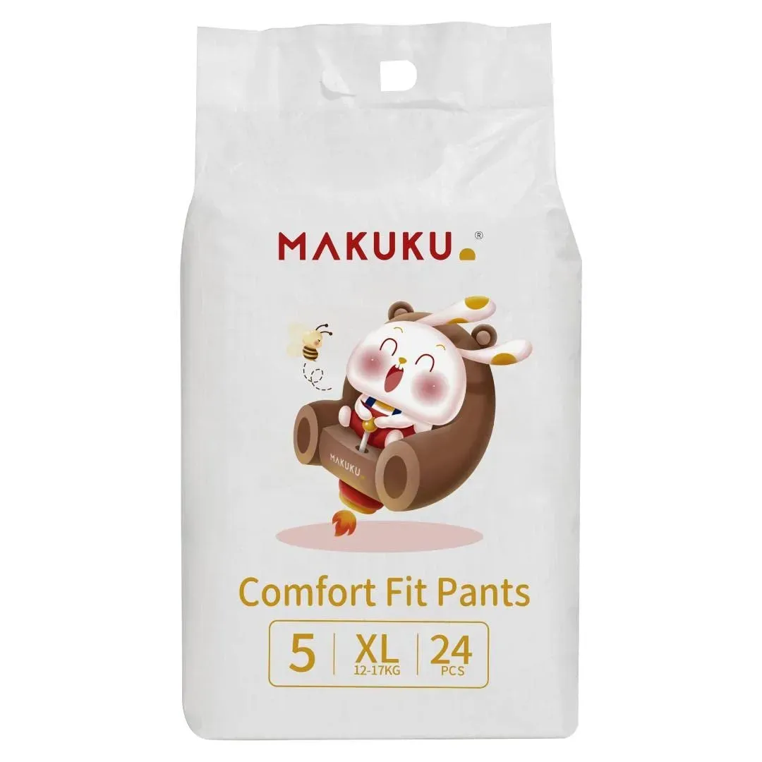 MAKUKU COMFORT FIT PANTS NO-5 XL (12-17 KG) 24 DIAPERS 1 Pack