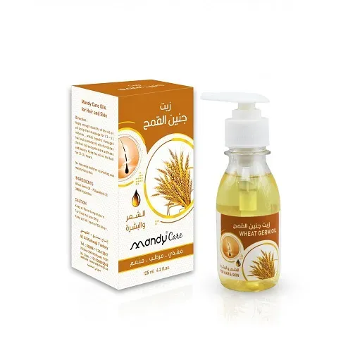 ماندي كير زيت جنين القمح للشعر والبشرة	١٢٥ مل