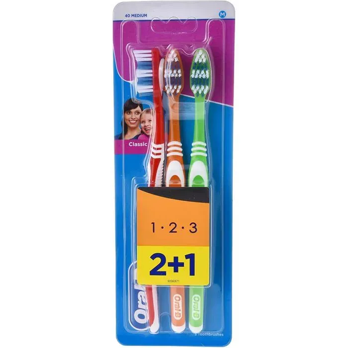 ORAL CLASSIC 2 + 1 40 MEDIUM 