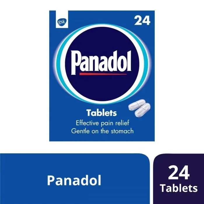 Panadol Pain Relief Gentle On the Stomach 24 Pieces