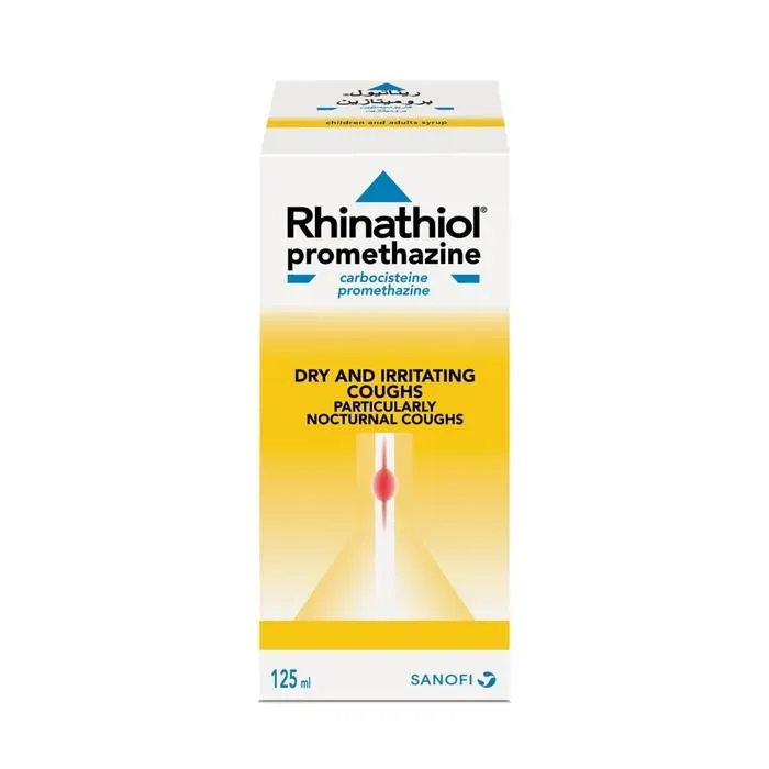 RHINATHIOL+ PROMETHAZINE SYRUP 125 ML